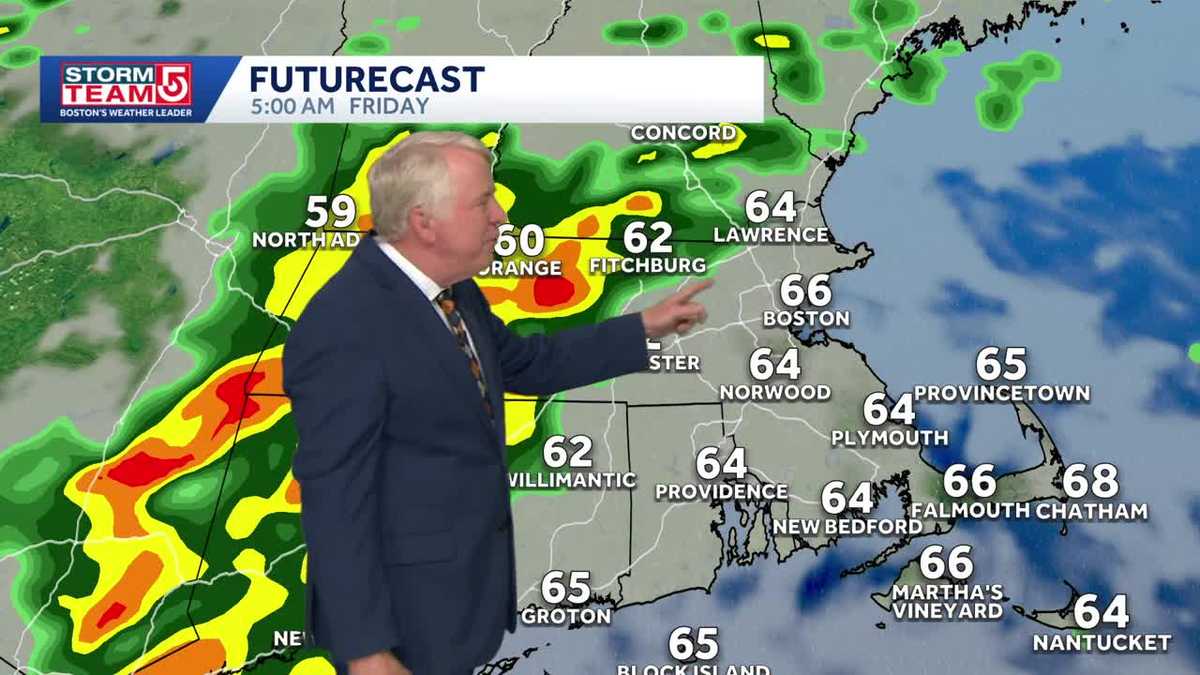 Clear and comfortable before late clouds Friday