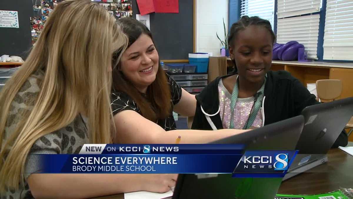 Brody Middle School teacher helps students take science outside the ...