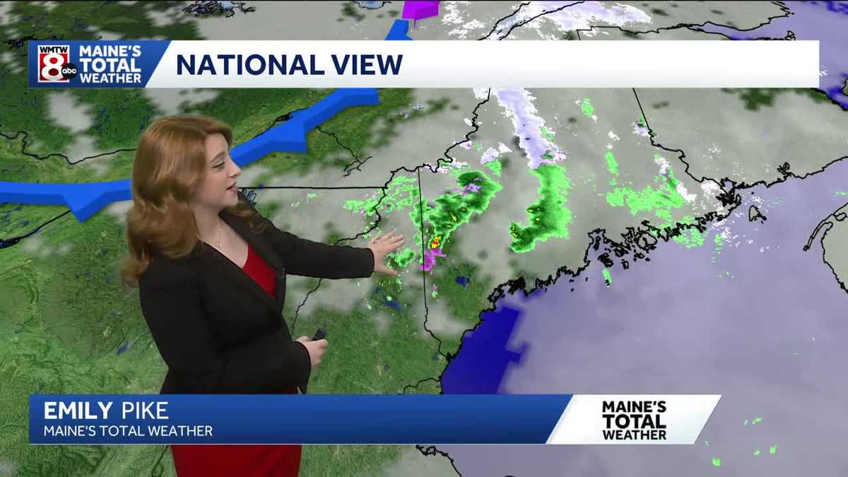 Breezy and sunny Thursday as rain showers move out