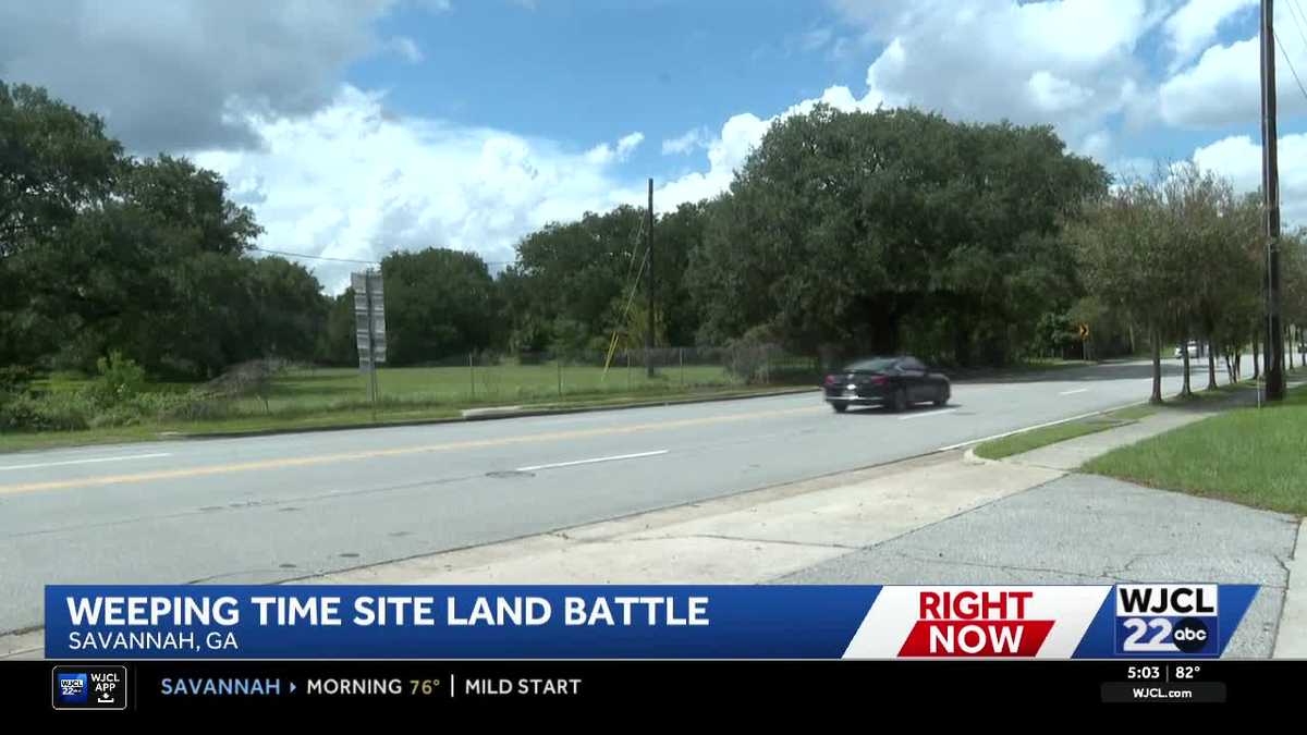 12 acres reclaimed near the historic Weeping Time site in West Savannah