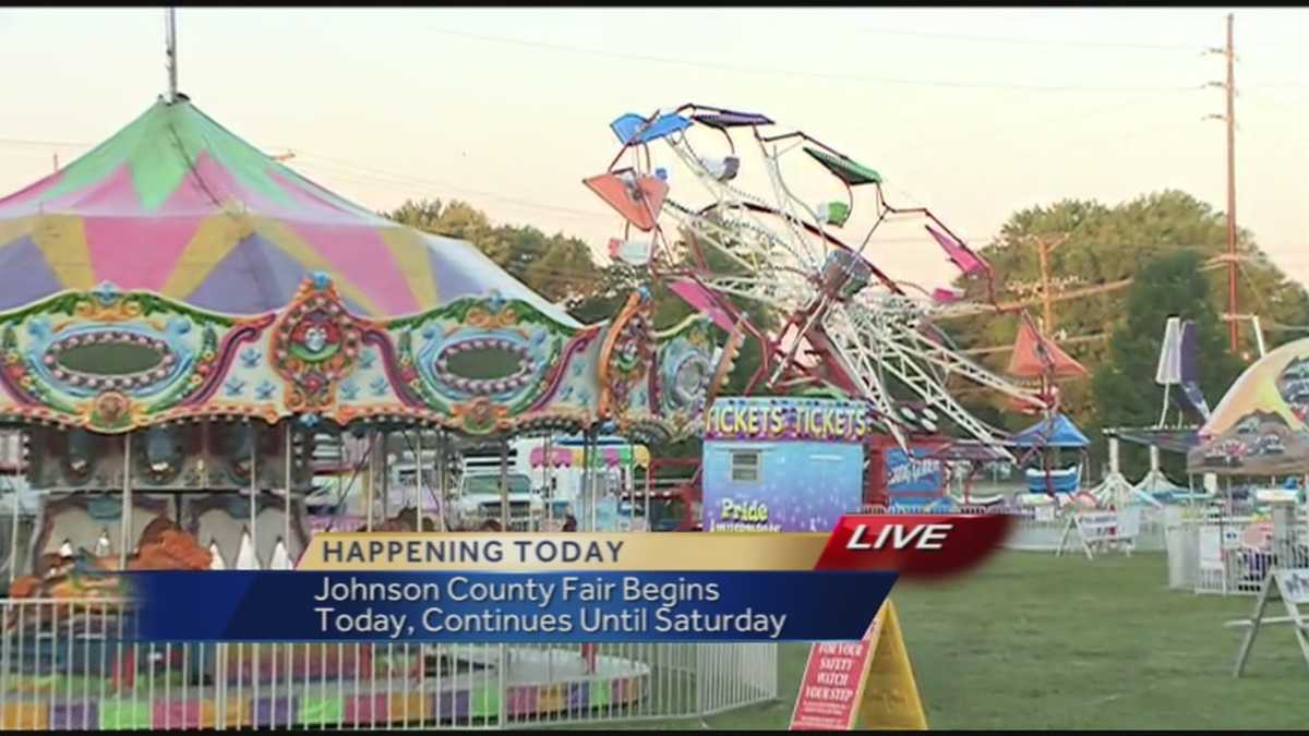 Johnson County Fair events start today