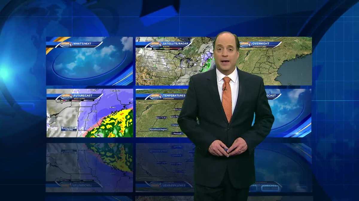 Watch: Skies clear overnight