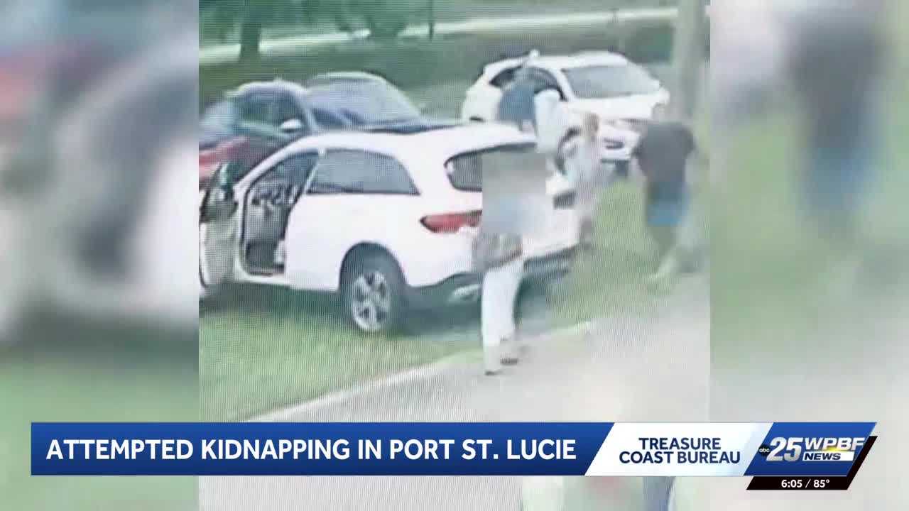Surveillance video shows attempted abduction of 74-year-old woman outside Florida church