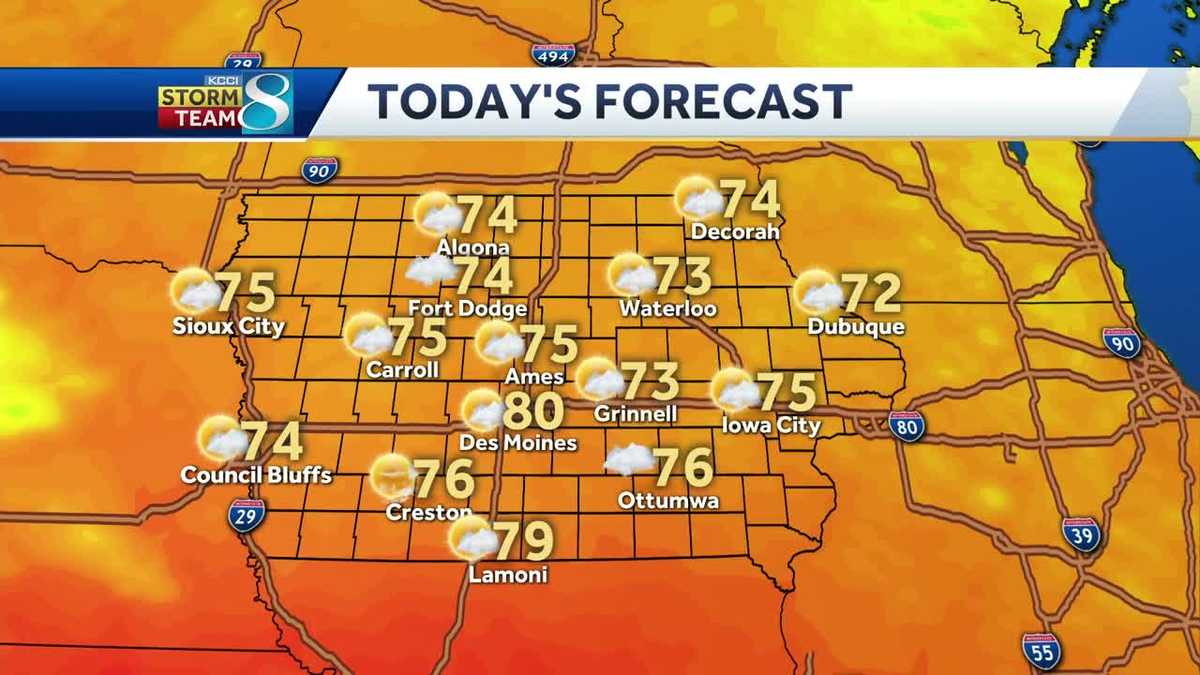 Look forward to pleasant weather this evening