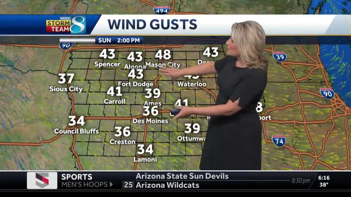 Videocast: Gusty winds on the way