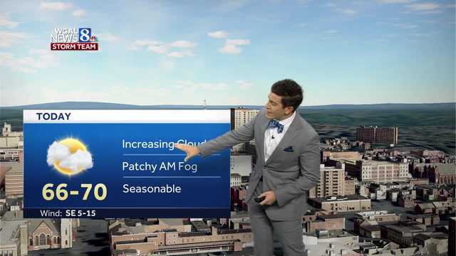 Warm front brings increasing clouds, milder temperatures - Vimarsana News
