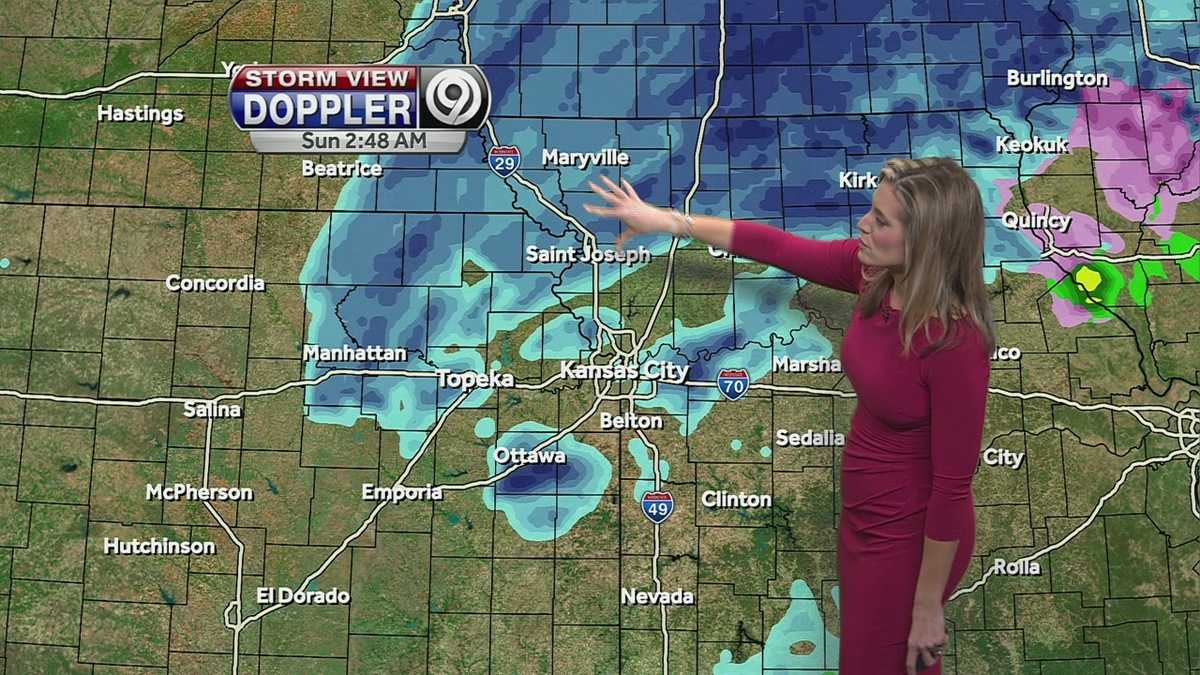 Snow moves out, dangerously cold air set to move in