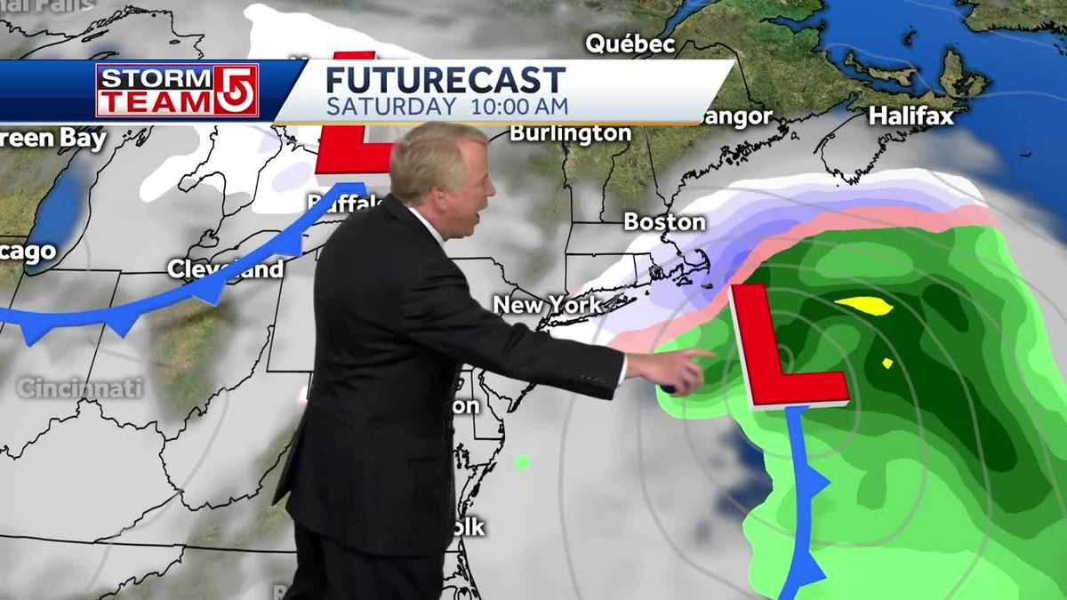 Video: Two storms with snow could impact Mass. this weekend