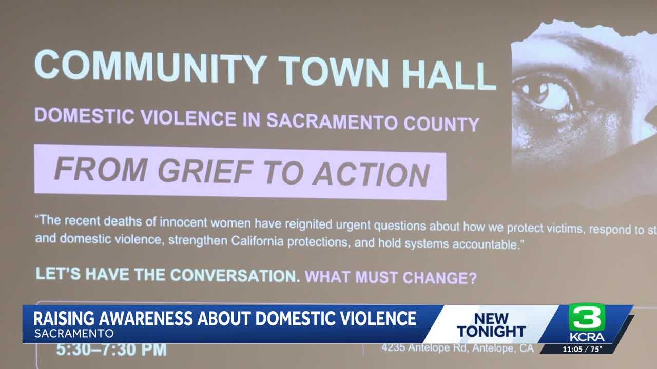 Sacramento town hall addresses domestic violence after two deadly cases