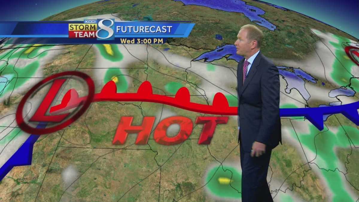KCCI video weather forecast