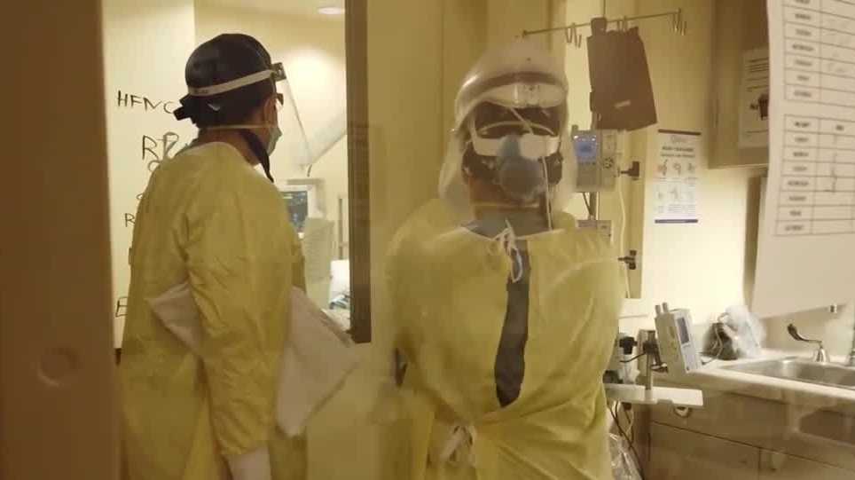 With cases trending up again, health care workers are on guard