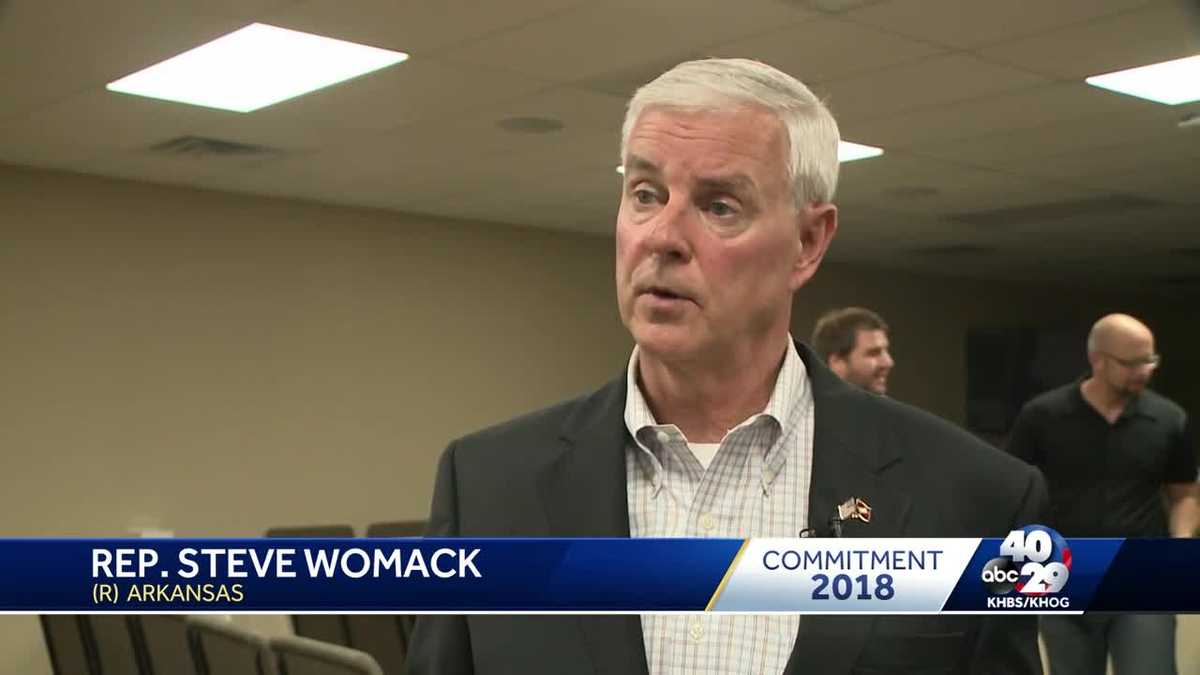 Congressman Womack hosts town hall ahead of elections