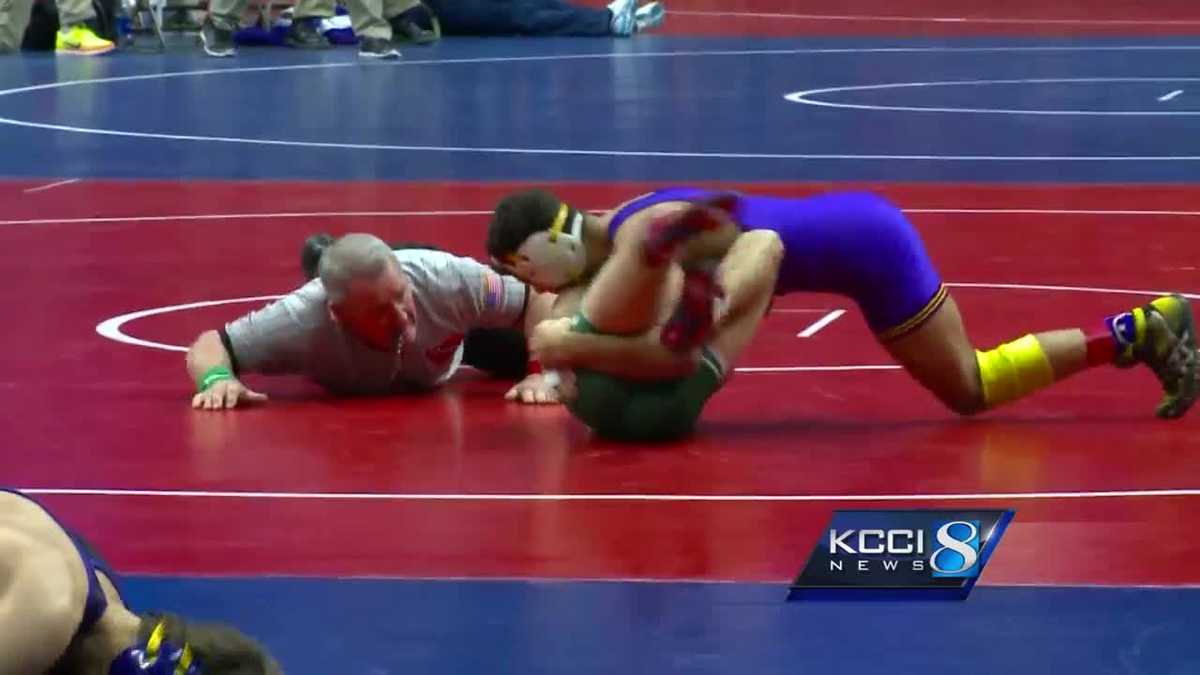 Iowa State High School Wrestling Tournament highlights part 1