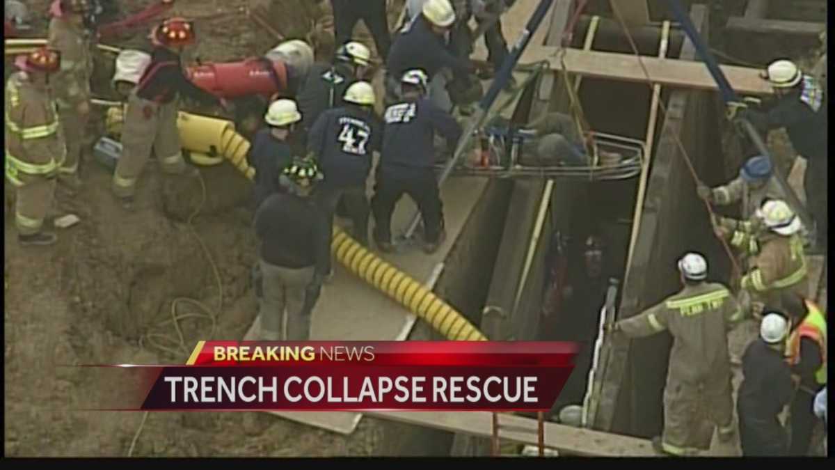 Worker rescued from trench in Butler County