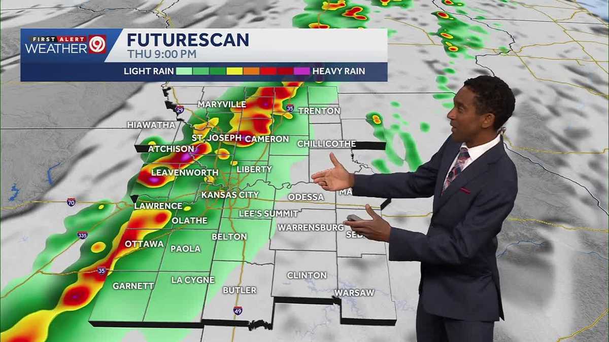 Kansas City forecast: Some Thursday night storms could be severe
