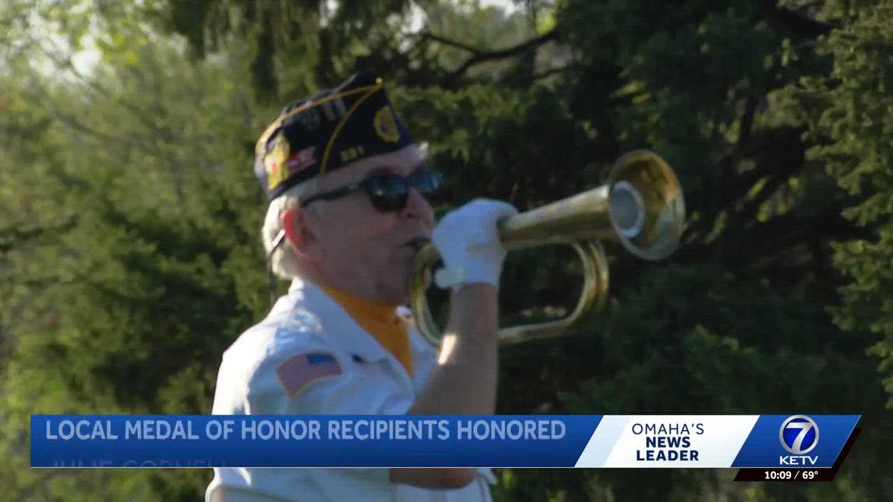 Nebraska ceremony honors two Medal of Honor heroes for their sacrifice