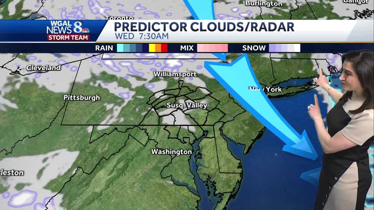 Breezy Tuesday, cooler Wednesday