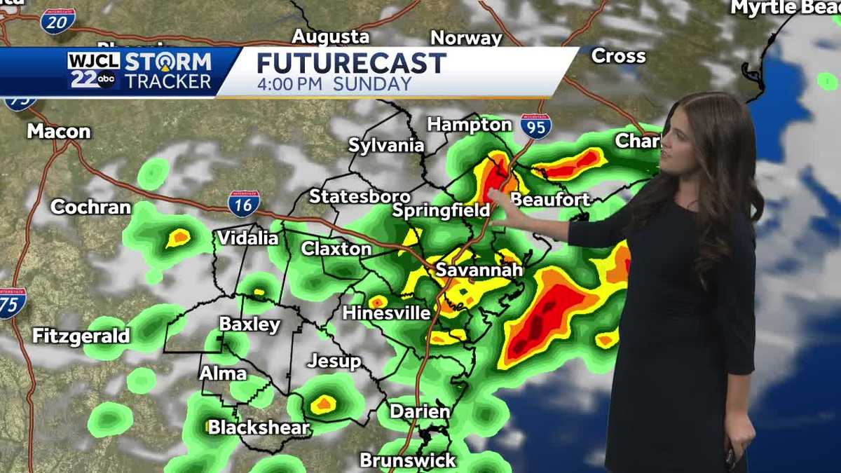 More rain on the way for the end of the weekend