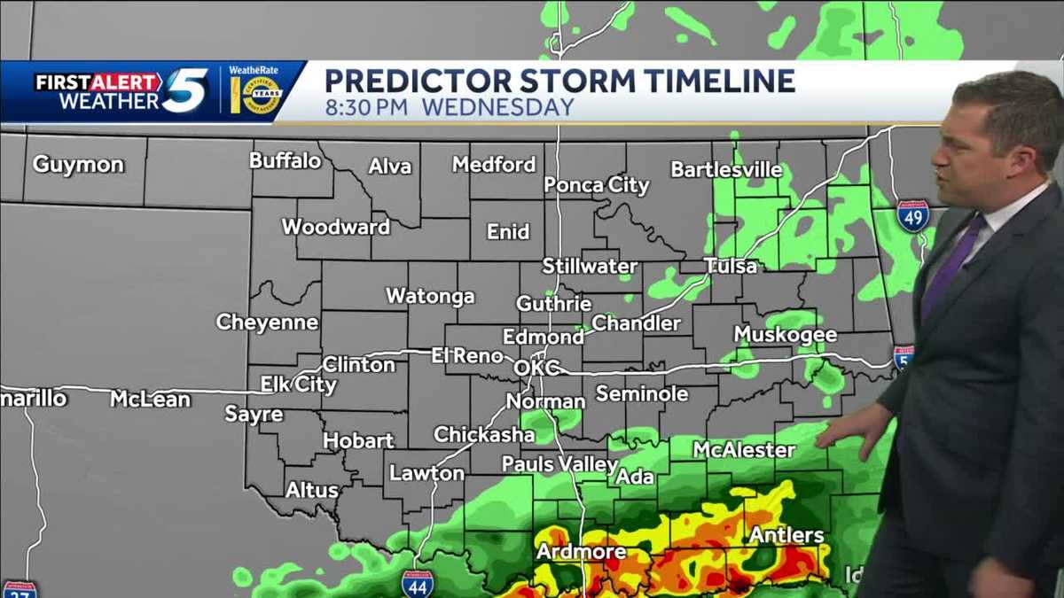 Severe storms for some tonight - KOCO