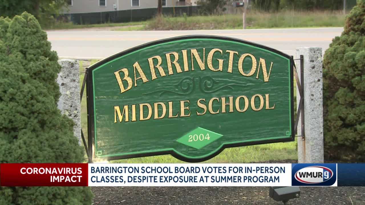 Barrington School Board Votes For In-person Classes, Despite Exposure ...