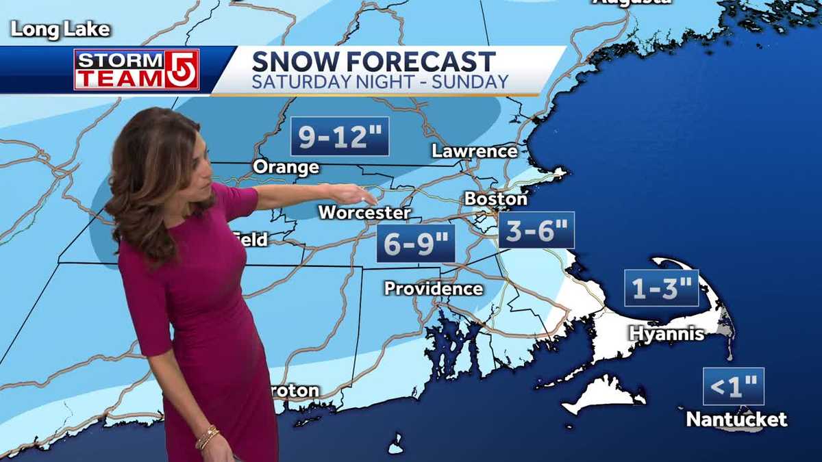 Video: Here's when and where the snow will fall