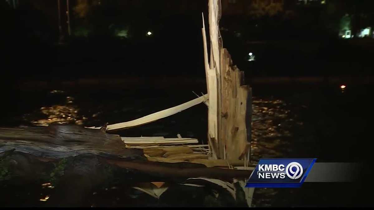 Metro residents working to clean up damage following strong storms ...