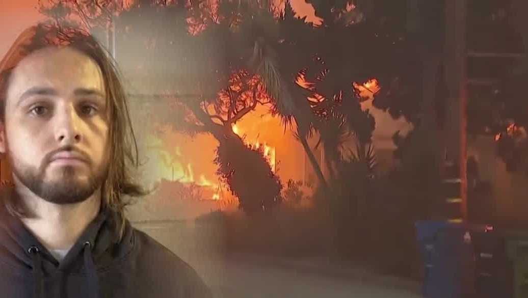Florida man accused in California's Palisades fire fixated on Luigi Mangione, prosecutors say