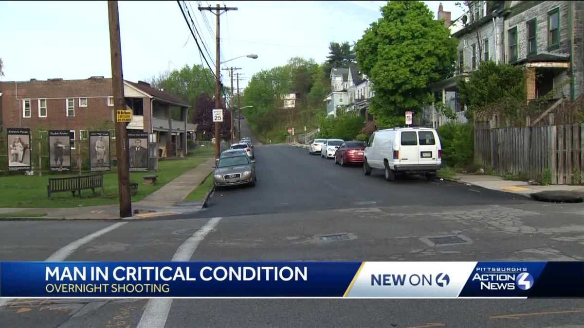 Man in critical condition after early morning shooting in Pittsburgh
