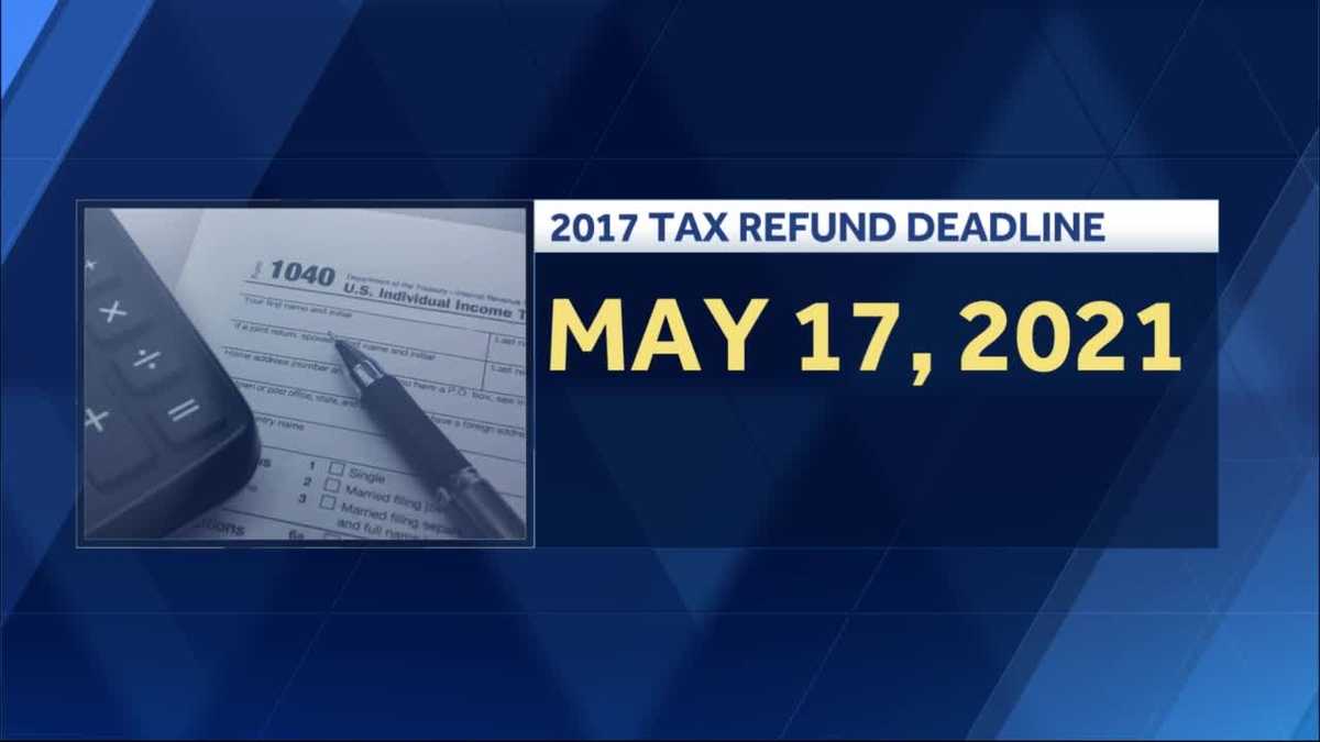 Deadline approaching to file 2017 tax return