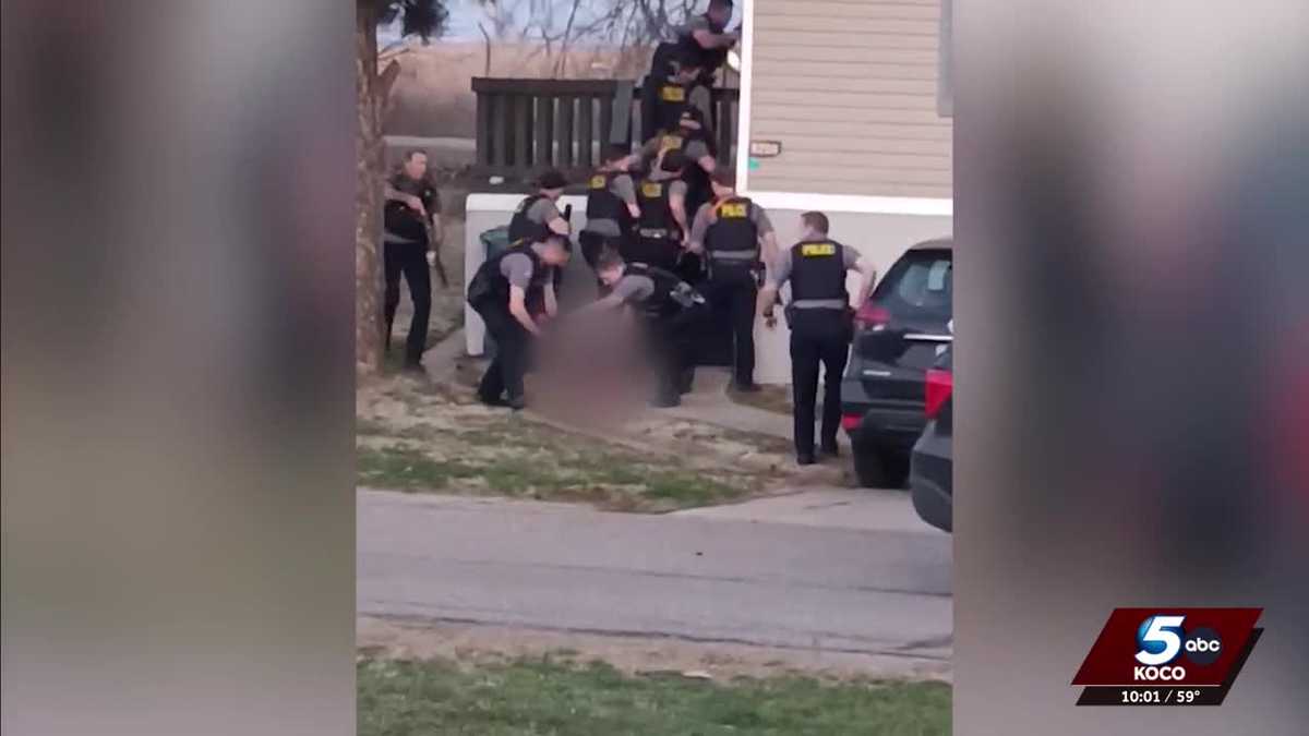 Police investigate officer-involved shooting at OKC mobile home - KOCO