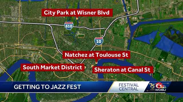 Jazz Fest traffic: Parking, best routes, and shuttle information - Vimarsana News