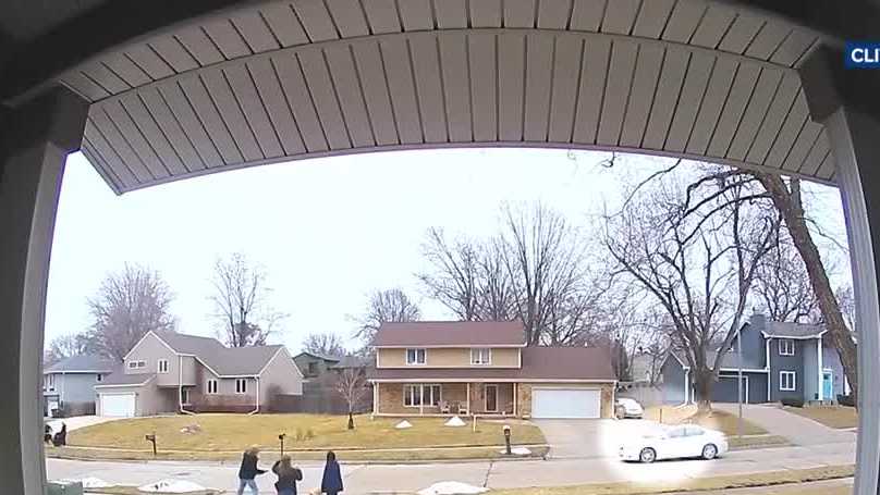 WATCH: Video shows car driving nearly 70mph in Clive neighborhood, police urge safe speeds