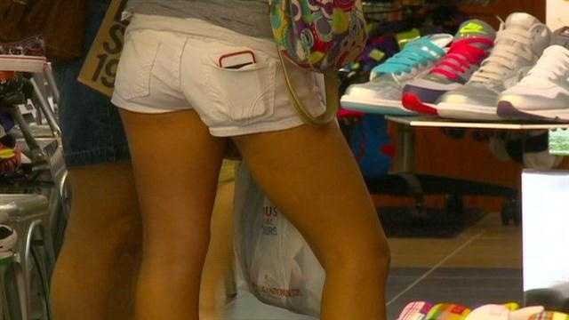 School girls clearance in shorts