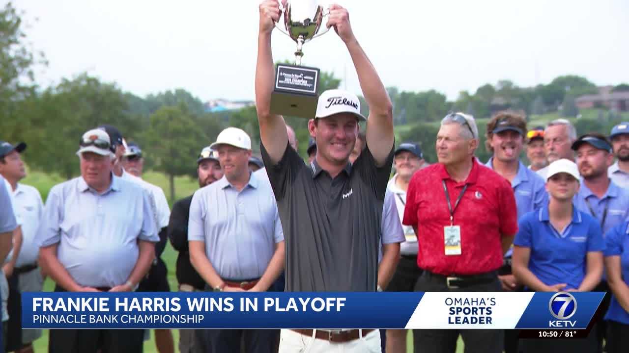 Frankie Harris shoots 59 and wins in a playoff at the Pinnacle Bank Championship