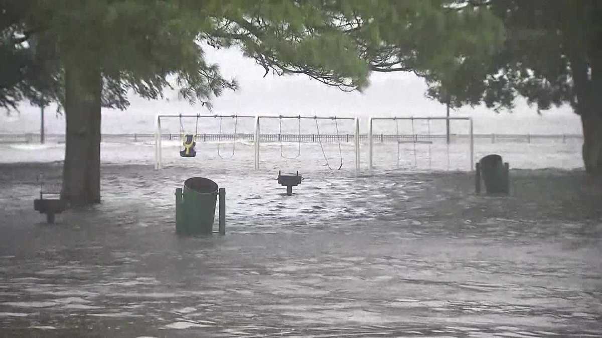 Major flooding happening in New Bern, NC