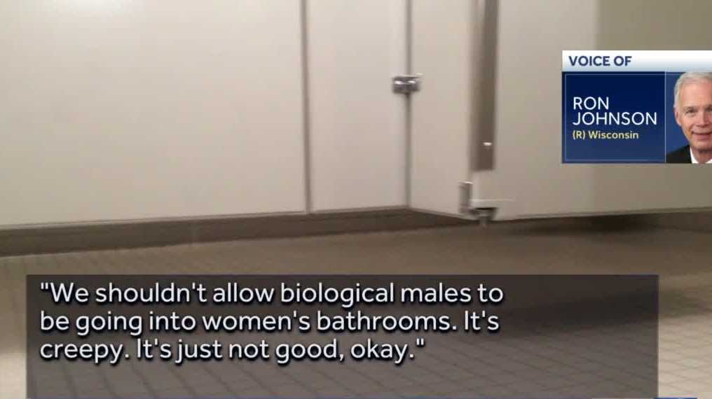 Sen. Ron Johnson calls transgender bathroom choice 'creepy'