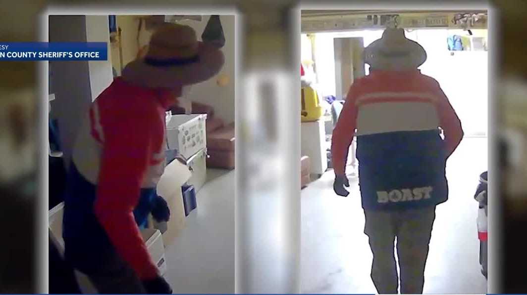 Deputies searching for suspect after fishing poles stolen from Rio home