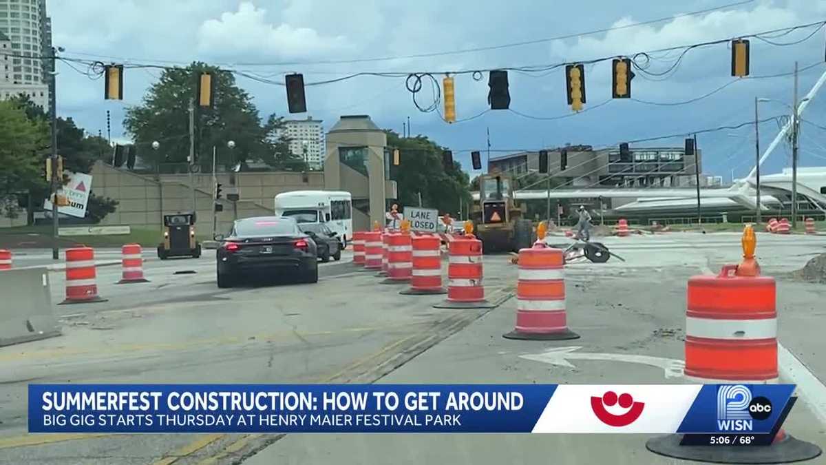 Milwaukee DPW: Lincoln Memorial Drive NB lanes opening before Summerfest