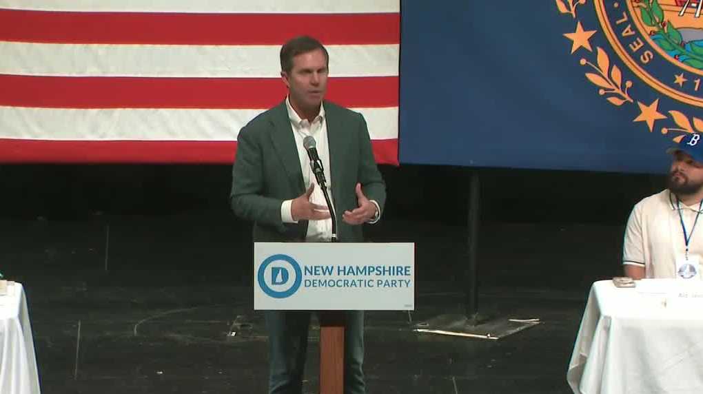 Kentucky governor visits NH to back local Democrats