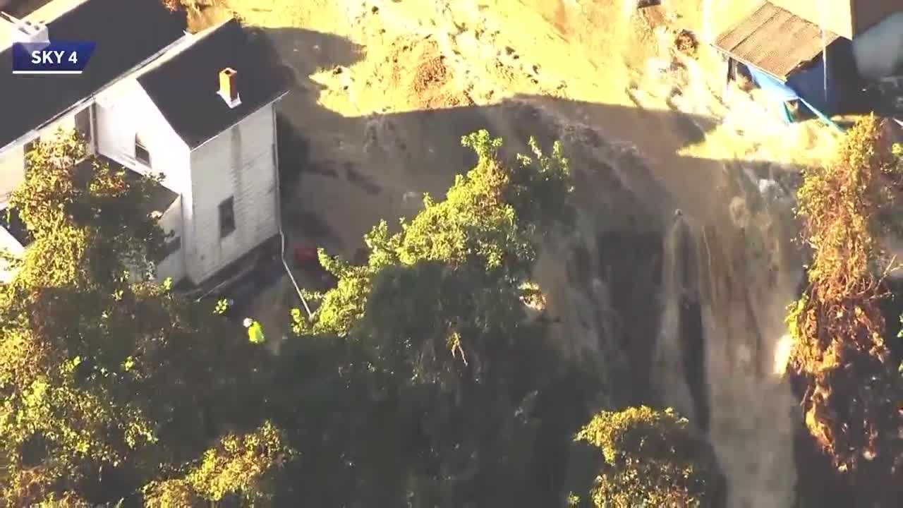 Massive Water Main Break In Pittsburgh's South Hills