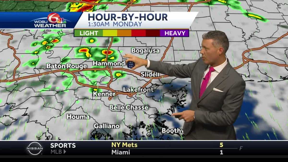 New Orleans forecast this week record heat