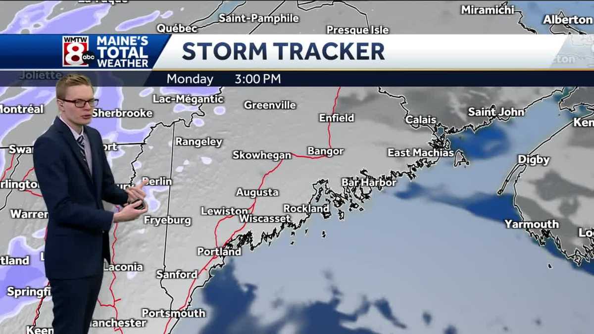 More clouds than sun with evening snow today