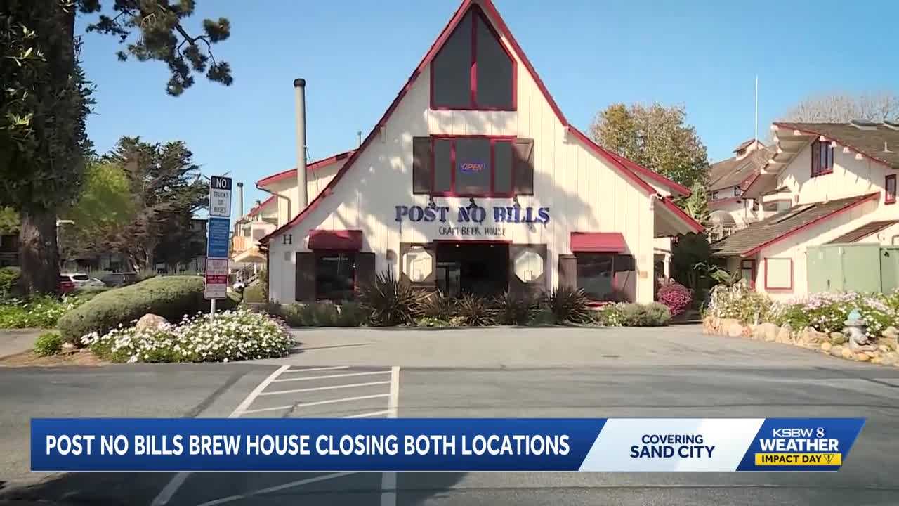 Beloved Monterey Peninsula beer house Post No Bills to close both locations