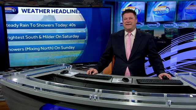 NH forecast video: Showers Friday before front approaches Sunday