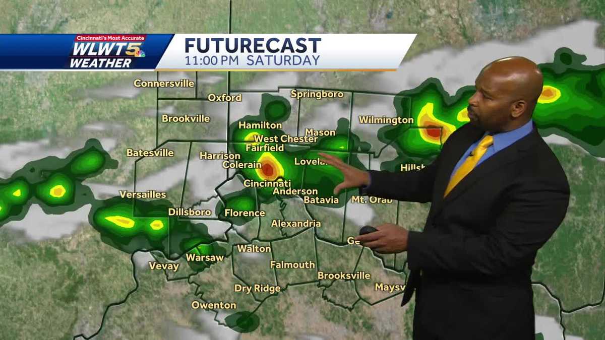 Better Storm Chances Saturday