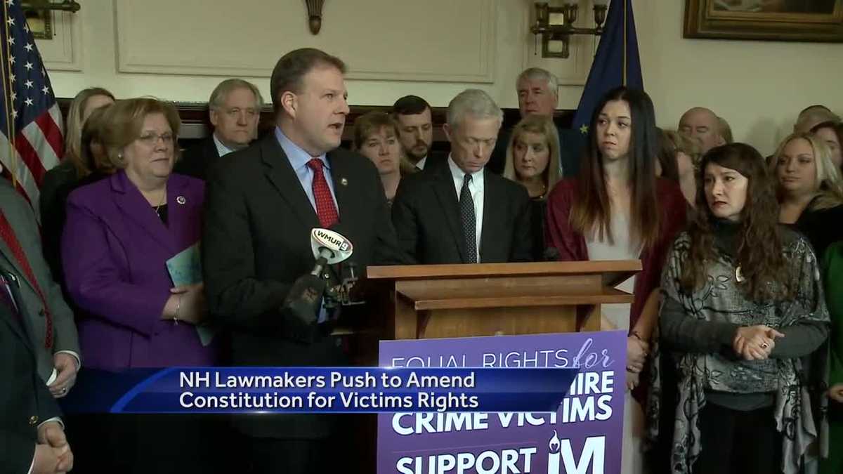 Constitutional amendment to support victims proposed