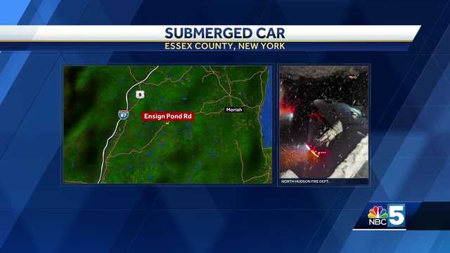Police investigating after car found submerged in water in Moriah - Vimarsana News