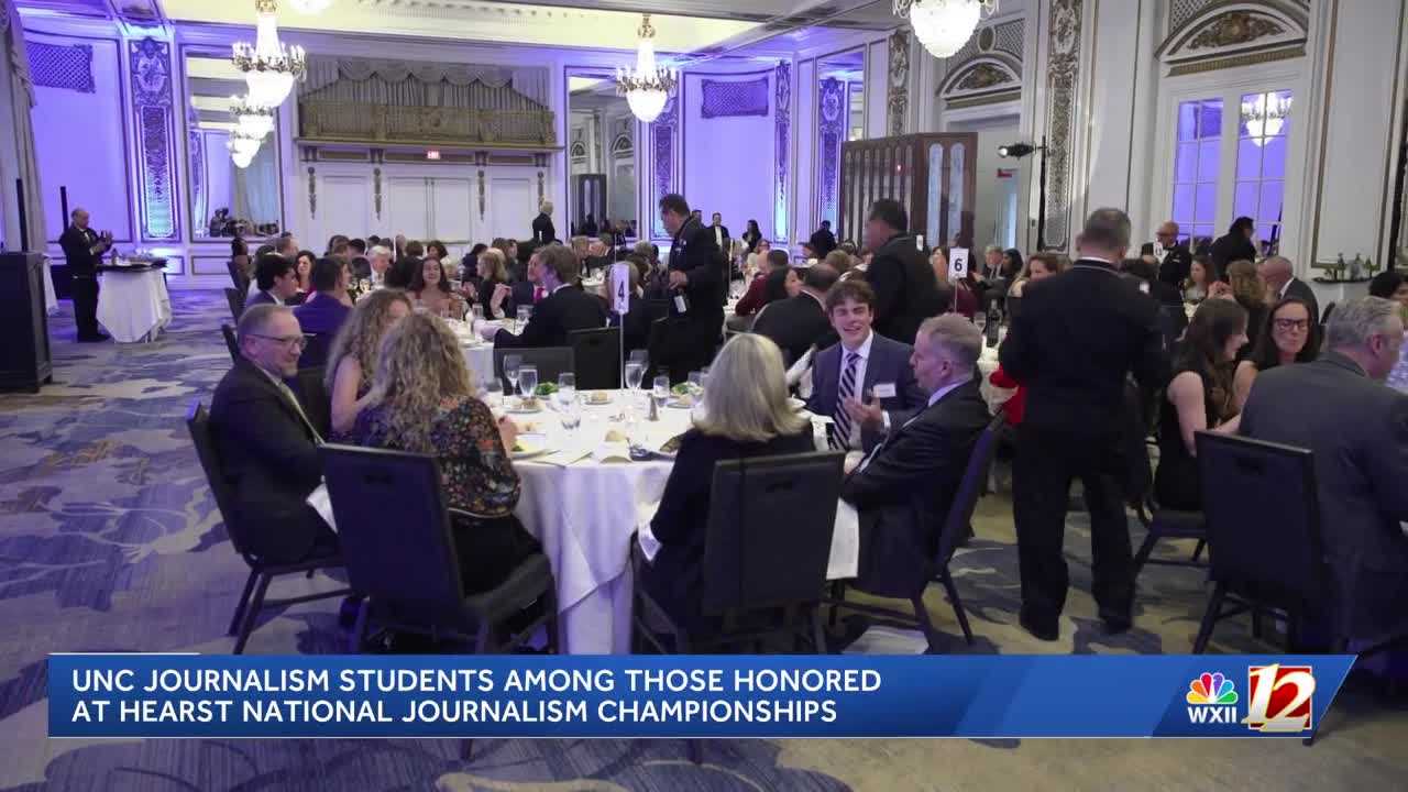 wxii12.com - Carrie Hodgin - Students compete in Hearst Journalism Awards in San Francisco