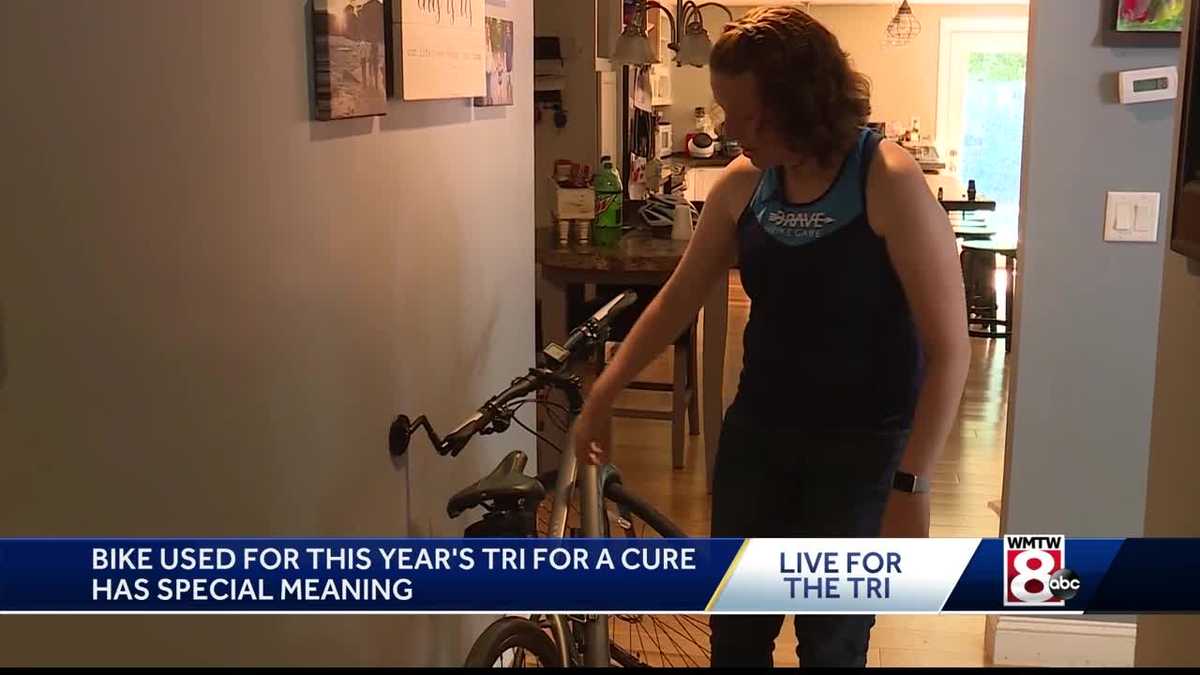 Bike used in Tri for a Cure this year has special meaning