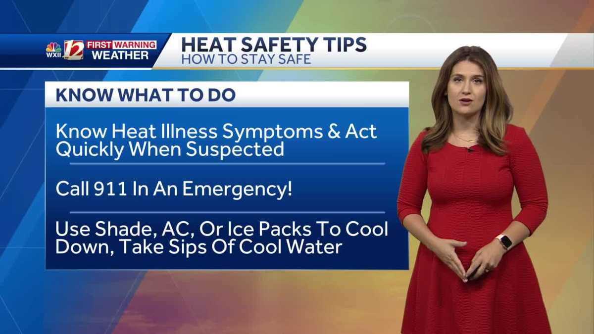 WATCH: Dangerous Heat and Humidity Climb This Afternoon